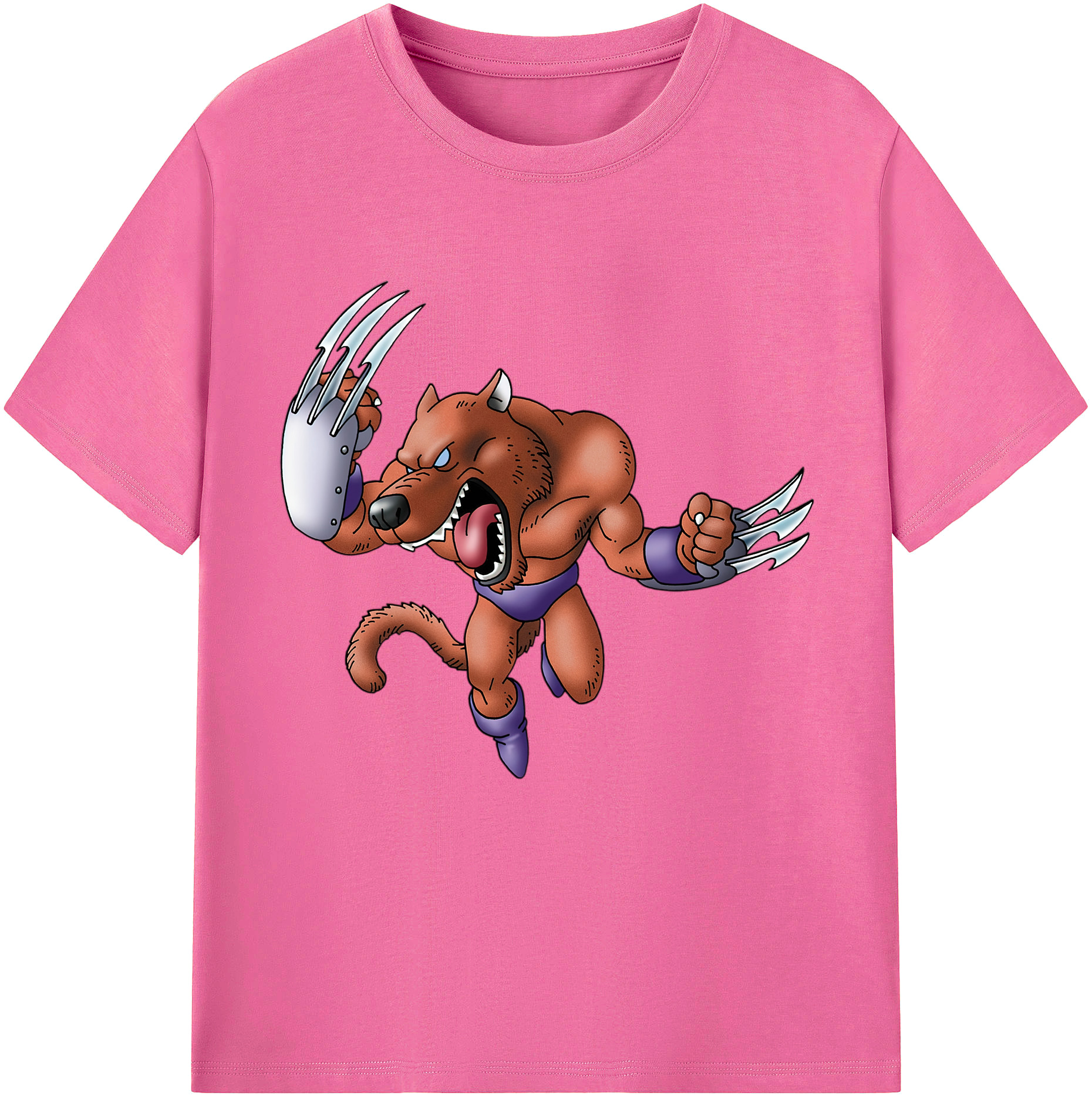 （画像用） ドラゴンクエスト Doragon Kuesuto Dragon Quest レディースカジュアルプリントTシャツ（綿100％）